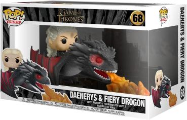 FUNKO POP! Vinyl Figur Game of Thrones Daenerys und Fiery Drogon 68