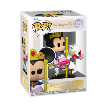 FUNKO POP! - Disney - Walt Disney World 50th Minnie Mouse On Prince Charming #1251