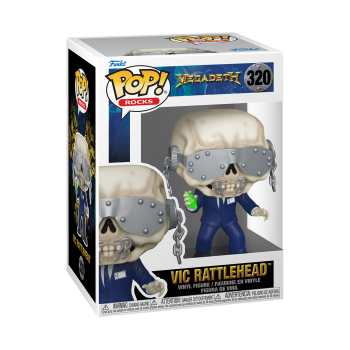 FUNKO POP! - Music - Megadeth Vic Rattlehead #320