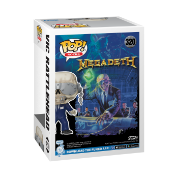 FUNKO POP! - Music - Megadeth Vic Rattlehead #320