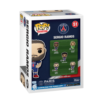 FUNKO POP! - Sports - Fußball Paris Saint Germain Sergio Ramos #51