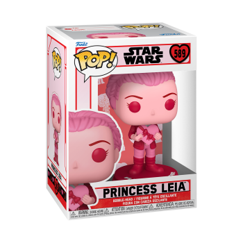 FUNKO POP! - Star Wars - Valentines Princess Leia #589