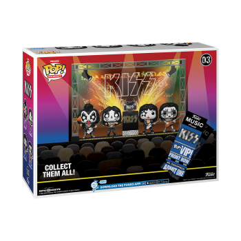 FUNKO POP! - Music - Kiss Alive 2 Tour 1978 The Demon The Catman The Starchild The Spaceman #03