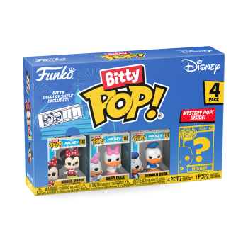 FUNKO Bitty POP - Disney Minnie #4er Pack