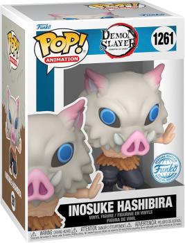 FUNKO POP! Vinyl Figur Animation Demon Slayer Inosuke Hashibira 7 Form 1261 Special