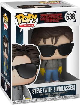 FUNKO POP! Vinyl Figur Television Stranger Things Steve with Sunglasses 638