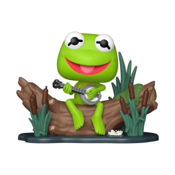 FUNKO POP! Vinyl Figur Deluxe  Disney The Muppets Kermit with Banjo 1673