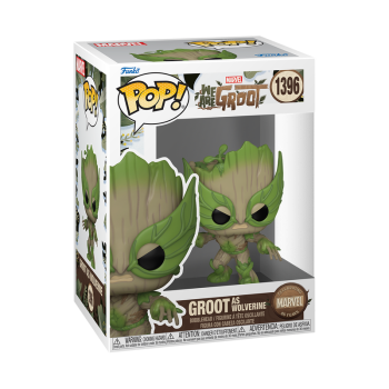 FUNKO POP! - MARVEL - We are Groot Groot as Wolverine  #1396