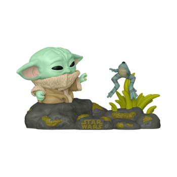 FUNKO POP! - Star Wars - The Mandalorian Grogu with Frog  #721