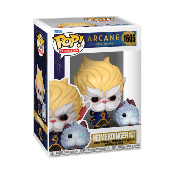 FUNKO POP! - Television - Arcane Heimerdinger with Poro  #1605