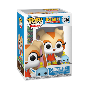 FUNKO POP! Vinyl Figur Games Sonic the Hedgehog Cream with Cheese 1034