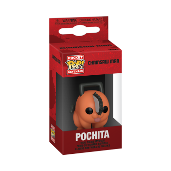 Funko POP Pocket Keychain Schlüsselanhänger Vinyl - Chainsaw Man Pochita - 4cm