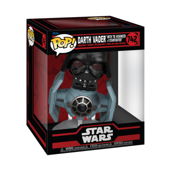 FUNKO POP! - Star Wars - Dark Side Darth Vader with Tie Advanced x1 Starfighter  #742