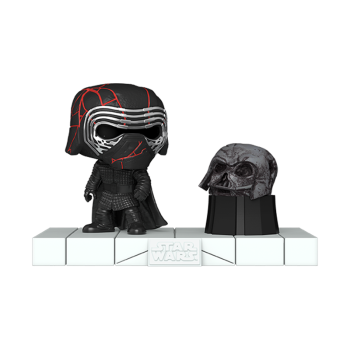 FUNKO POP! - Star Wars - Dark Side Kylo Ren with Darth Vaders Helmet  #739