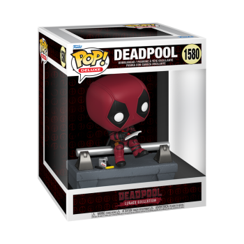 FUNKO POP! Vinyl Figur MARVEL Deluxe Legacy Collection Deadpool on Bridge 1580