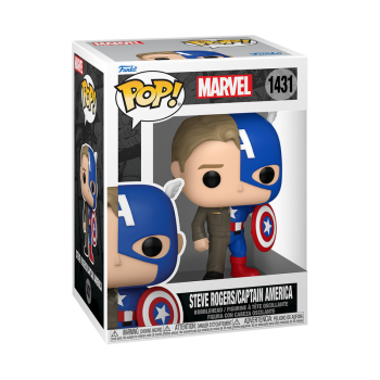 FUNKO POP! - MARVEL -  Split Captain America Steve Rogers  #1431