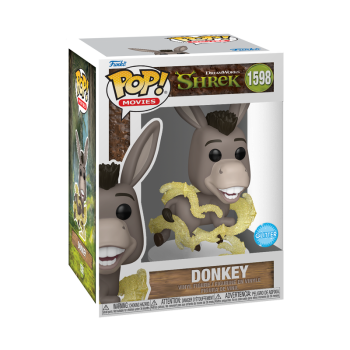 FUNKO POP! - Movie - Shrek 30th Donkey  #1598 Glitter