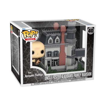 FUNKO POP! - Television - The Addams Family Uncle Fester und Addams Family Mansion  #40