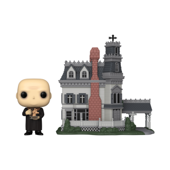 FUNKO POP! - Television - The Addams Family Uncle Fester und Addams Family Mansion  #40