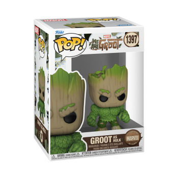 FUNKO POP! - MARVEL - We are Groot Groot as Hulk  #1397
