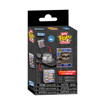 FUNKO BITTY POP! Wearables Keychain 3x Schlüsselanhänger Cases + Sloth Bitty
