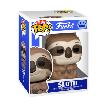 FUNKO BITTY POP! Wearables Keychain 3x Schlüsselanhänger Cases + Sloth Bitty