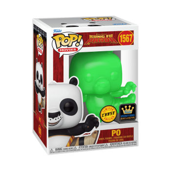 FUNKO POP! - Movie -  Kung Fu Panda Po #1567 Special Edition Chance of Chase