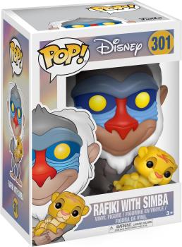 FUNKO POP! - Disney - The Lion King Rafiki with Simba #301