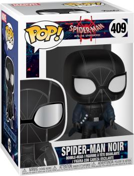 FUNKO-POP--Vinyl-Figur-MARVEL-Spider-Man-Into-Spiderverse-Spider-Man-Noir-409