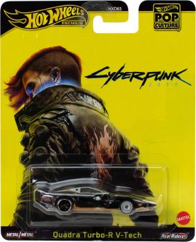 Hot Wheels Premium Cyberpunk 2077 Quadra Turbo-R V-Tech