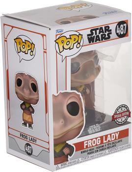 FUNKO POP! - Star Wars - The Mandalorian Frog Lady #487 Special Edition