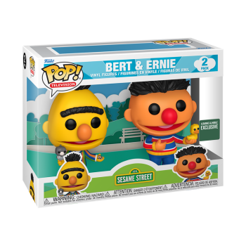 FUNKO POP! Vinyl Figur Television Sesame Street Bert und Ernie 2er Pack Special