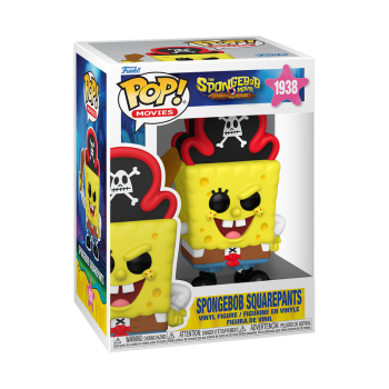 FUNKO POP! Vinyl Figur Animation The Spongebob Movie Spongebob Squarepants Pirate 1938