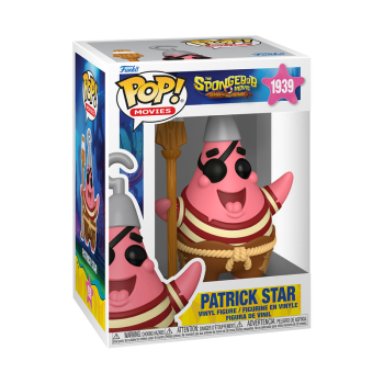 FUNKO POP! Vinyl Figur Animation The Spongebob Movie Patrick Star Pirate 1939