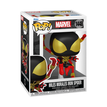 FUNKO POP! - MARVEL -  Spider-Man Comics  Miles Morales Iron Spider  #1448 Chance of Chase