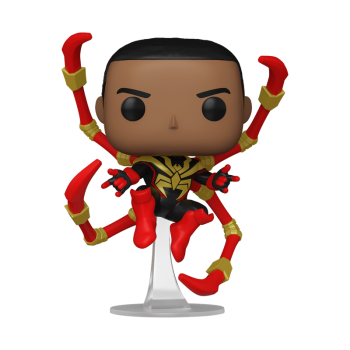 FUNKO POP! - MARVEL -  Spider-Man Comics  Miles Morales Iron Spider  #1448 Chance of Chase