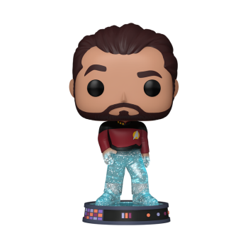 FUNKO POP! - Television  -  Star Trek William T Riker Glitter #1688