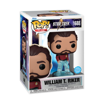 FUNKO POP! - Television  -  Star Trek William T Riker Glitter #1688