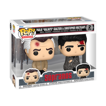 FUNKO Pop! Television The Sopranos Paulie Walnuts Gualtieri und Christopher Moltisanti 2er Pack