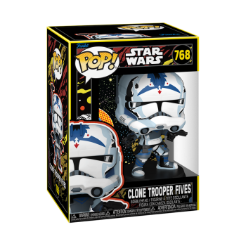 FUNKO POP! - Star Wars  - Clone Wars Retro Clone Trooper Fives  #768