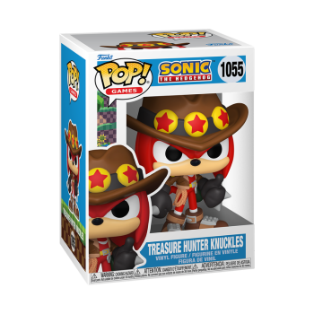 FUNKO POP! - Games  - Sonic the Hedgehog Treasure Hunter Knuckles   #1055