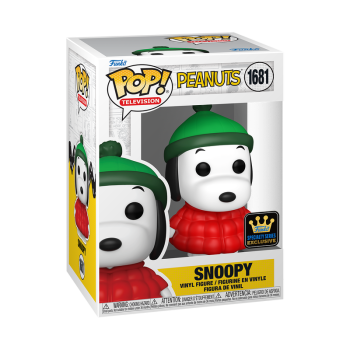 FUNKO POP! - Television  - Peanuts Snoopy with Coat   #1681  Chance of Chase