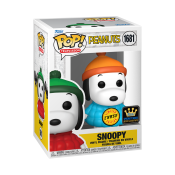 FUNKO POP! - Television  - Peanuts Snoopy with Coat   #1681  Chance of Chase