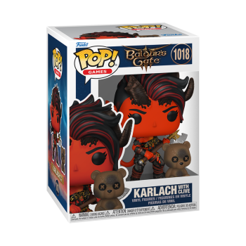 FUNKO POP! Vinyl Figur Games Baldurs Gate Karlach with Clive 1018