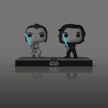 FUNKO POP! Moment Vinyl Figur Star Wars Rey und Kylo Ren 758 Special