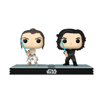 FUNKO POP! Moment Vinyl Figur Star Wars Rey und Kylo Ren 758 Special
