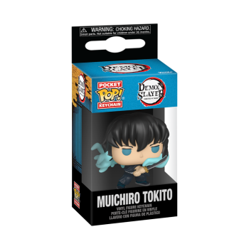 Funko POP Pocket Keychain Schlüsselanhänger Vinyl - Demon Slayer Muichiro Tokito - 4cm