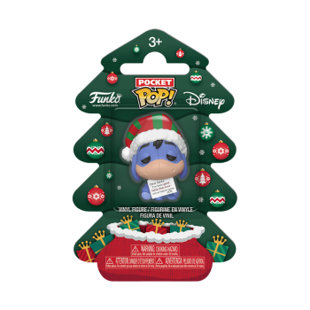 FUNKO POP!  Vinyl Schlüsselanhänger Winnie the Pooh Holiday 2025  Eeyore Tree Holiday Box 4cm