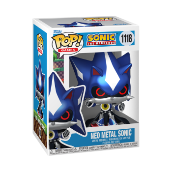 FUNKO POP!  Vinyl Figur Games Sonic the Hedgehog Neo Metal Sonic 1118