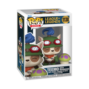 FUNKO POP! Vinyl Figur Games League of Legends Teemo with Mushroom 1138